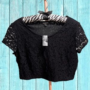 Express Lace Crop Top